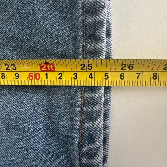 Y2K 2002 Levi's Denim Button Up Skirt Women's Size 8 Distressed/Bleached - Picture 10 of 10